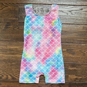 Colorful Mermaid Scale Bodysuit